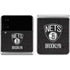 NBA Brooklyn Nets Distressed Galaxy Z Flip4 5G Skin